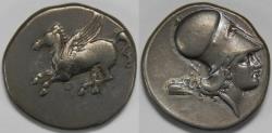 Ancient Coins - Corinthia Corinth AR Stater circa 350-285 BC