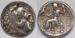 Ancient Coins - Seleukid Empire Seleukos I Nikator AR Tetradrachm 312-281 BC