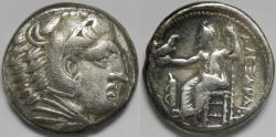 Ancient Coins - Kingdom of Macedon Alexander III (the Great) AR Tetradrachm 336-323 BC