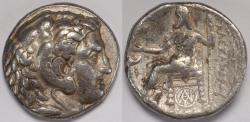 Ancient Coins - Seleukid Empire Seleukos I Nikator AR Tetradrachm 312-281 BC