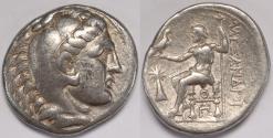 Ancient Coins - Kingdom of Macedon Kassander as regent or king AR Tetradrachm 317-297 BC