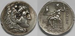 Ancient Coins - Seleukid Empire Seleukos I Nikator AR Tetradrachm 312-281 BC
