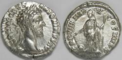Ancient Coins - Roman Empire Commodus AR Denarius (Rome, AD 183)