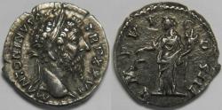 Ancient Coins - Roman Empire Marcus Aurelius AR Denarius (Rome, AD 172-173)
