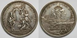 World Coins - Hungary Leopold I AR Medal on the liberation of Buda 1686