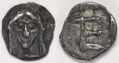Ancient Coins - Ionia Kolophon AR Tetartemorion circa 500-450 BC