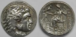 Ancient Coins - Seleukid Empire Seleukos I Nikator AR Tetradrachm 312-281 BC