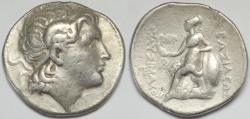 Ancient Coins - Kingdom of Thrace Lysimachos AR Tetradrachm 306-281 BC
