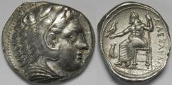 Ancient Coins - Kingdom of Macedon Alexander III (the Great) AR Tetradrachm 336-323 BC