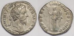 Ancient Coins - Roman Empire Marcus Aurelius AR Denarius (Rome, AD 177)