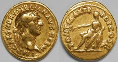 Ancient Coins - Roman Empire Trajan AV Aureus (Rome, AD 98)