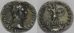 Ancient Coins - Roman Empire Domitian AR Denarius (Rome, AD 92)