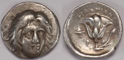 Ancient Coins - Islands off Caria Rhodos Rhodes AR Drachm circa 275-250 BC