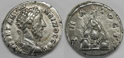 Ancient Coins - Cappadocia Marcus Aurelius AR Didrachm (Caesarea-Eusebia, AD 161-166)