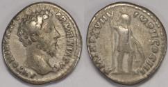 Ancient Coins - Roman Empire Marcus Aurelius AR Denarius (Rome, AD 164)