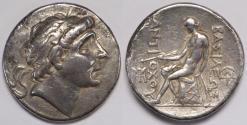 Ancient Coins - Seleukid Empire Antiochos II Theos AR Tetradrachm 261-246 BC