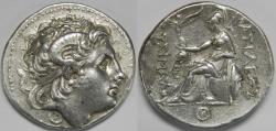 Ancient Coins - Kingdom of Thrace Lysimachos AR Tetradrachm 306-281 BC