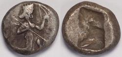Ancient Coins - Persia Achaemenid Empire time of Darios I to Xerxes II AR Siglos circa 485-420 BC