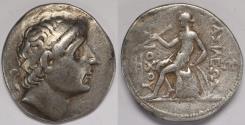 Ancient Coins - Seleukid Empire Antiochos I Soter AR Tetradrachm 281-261 BC