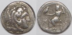 Ancient Coins - Kingdom of Macedon Alexander III (the Great) AR Drachm 336-323 BC
