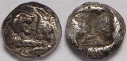 Ancient Coins - Kings of Lydia Kroisos AR Twelfth Stater circa 564-539 BC
