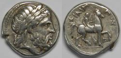 Ancient Coins - Kingdom of Macedon Kassander as regent AR Tetradrachm 317-305 BC