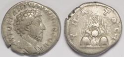 Ancient Coins - Cappadocia Marcus Aurelius AR Didrachm (Caesarea-Eusebia, AD 161-166)