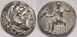 Ancient Coins - Kingdom of Macedon Alexander III (the Great) AR Tetradrachm 336-323 BC
