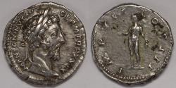 Ancient Coins - Roman Empire Marcus Aurelius AR Denarius (Rome, AD 175)