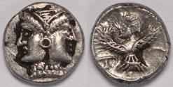 Ancient Coins - Cilicia Uncertain AR Hemiobol 4th century BC