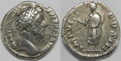 Ancient Coins - Roman Empire Marcus Aurelius AR Denarius (Rome, AD 174)