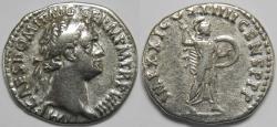 Ancient Coins - Roman Empire Domitian AR Denarius (Rome, AD 89)