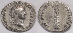 Ancient Coins - Roman Empire Titus AR Denarius (Rome, AD 79)