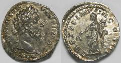 Ancient Coins - Roman Empire Marcus Aurelius AR Denarius (Rome, AD 168)
