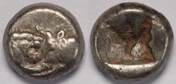 Ancient Coins - Kings of Lydia Kroisos AR Twelfth Stater circa 564-539 BC