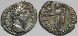 Ancient Coins - Roman Empire Marcus Aurelius AR Denarius (Rome, AD 170)