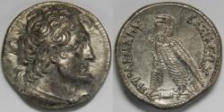 Ancient Coins - Ptolemaic Kingdom Ptolemy VI Philometor (first sole reign) AR Tetradrachm 180-170 BC