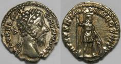 Ancient Coins - Roman Empire Marcus Aurelius AR Denarius (Rome, AD 177-178)