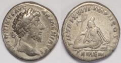 Ancient Coins - Roman Empire Marcus Aurelius AR Denarius (Rome, AD 164)