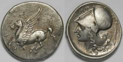 Ancient Coins - Akarnania Argos Amphilochikon AR Stater circa 340-300 BC