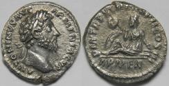 Ancient Coins - Roman Empire Marcus Aurelius AR Denarius (Rome, AD 164)