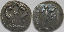 Ancient Coins - Pamphylia Aspendos AR Stater circa 380/375-330/325 BC