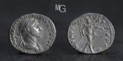 Ancient Coins - Roman Empire. Trajan (AD 98-117) AR Denarius. Rome. Date: AD 116!