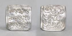 World Coins - Almohad Anonymous; Christian Spain, silver square dirhams, AH 558-668+