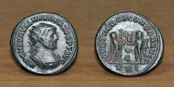 Ancient Coins - Roman Empire AE, Maximianus Antoninianus (292-295 AD), Antioch mint.