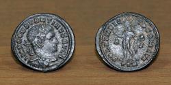Ancient Coins - Roman Empire AE Follis, Constantine I the great (307-337 AD), Mint: Trier