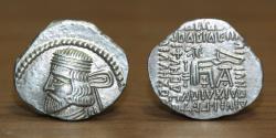 Ancient Coins - Kings of Parthia, Vardanes I AR Drachm. Ekbatana mint, circa AD 38-46.