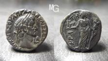 Ancient Coins - Roman Empire. Egypt, Galba, Billon Tetradrachm, 68-69 AD, Alexandria.