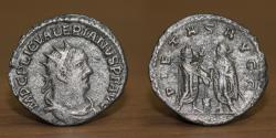Ancient Coins - Roman Empire AR Billon, Valerian I (253-260 AD)