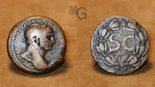 Ancient Coins - Roman Empire. Trajan. (98-117 AD). Bronze AE. Syria. Antioch.